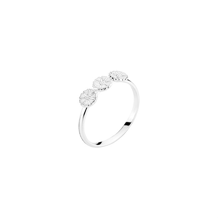 Lund Copenhagen - Marguerit Ring 3x5mm Sterling Sølv
