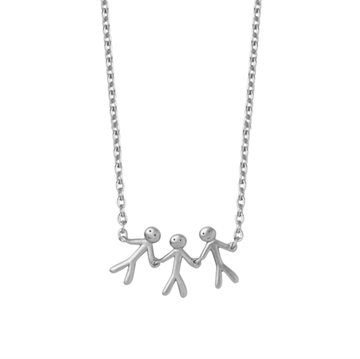 ByBiehl - Together Family 3 necklace Sterling Sølv