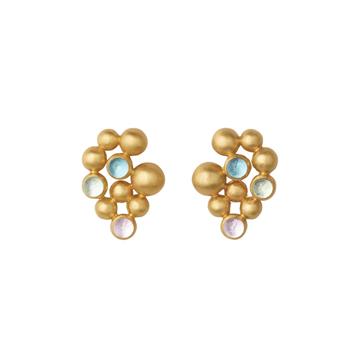 ByBiehl - Pebbles Earrings colors forgyldt