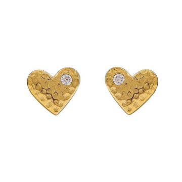 Hultquist Copenhagen - Mini Heart Earrings