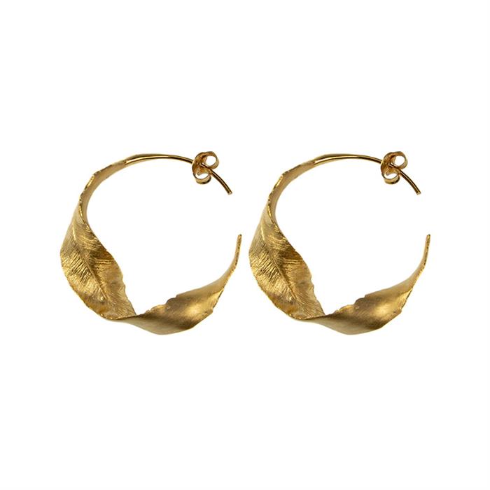 Hultquist Copenhagen - Twisted Leaf Earrings 