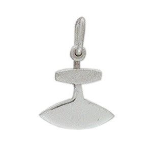 Tage Hansens Guldsmedie - Ulu Vedhæng 14mm Sølv