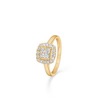 Mads Z - Margaret Ring m. 0,45ct W/SI - 14kt Rødguld