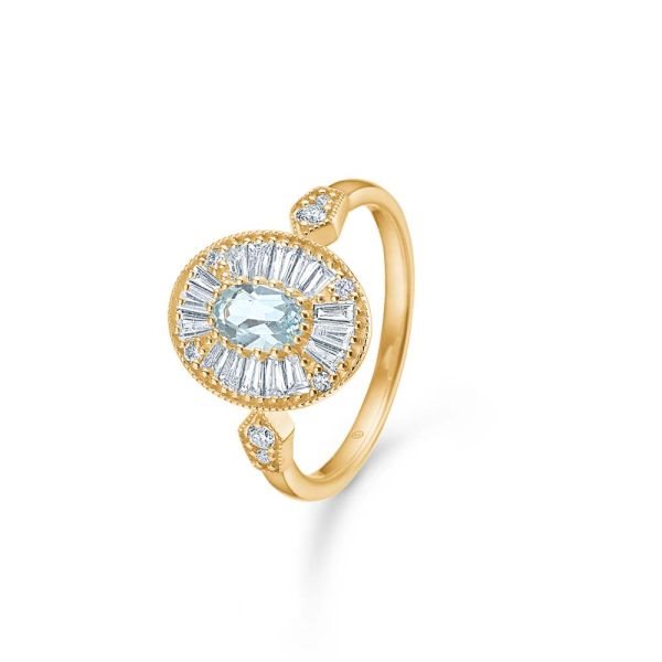 Mads Z - Monaco Ring - 14kt Guld m/ 0,586ct Diamanter