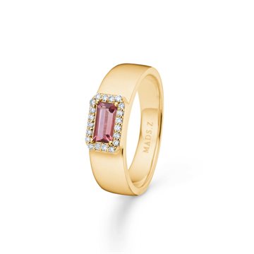 Mads Z - INDIGO ring m/ 0,10ct Diamanter - 14kt Guld