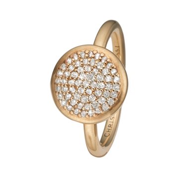 Christina Jewelry & Watches - Sparkling World Ring - forgyldt sølv 800-5.3.B