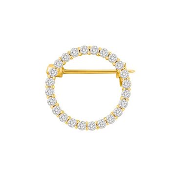 Lille Broche cirkel - Joalin nor 