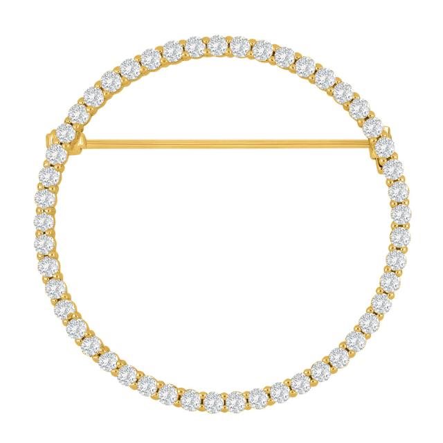 stor Broche cirkel - Joalinor 