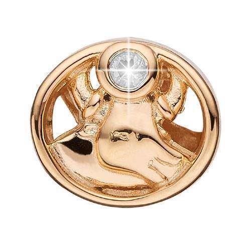 Christina - Zodiac Taurus/Tyren, goldplated silver