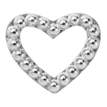 Christina - Heart Dots, silver