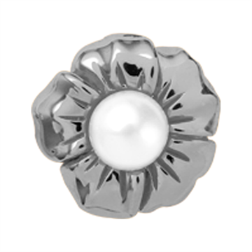 Christina - Pearl Flower, silver