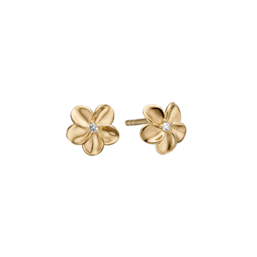 Christina Jewelry & Watches - Flower Bouquet ørestikker - forgyldt sølv 671-G84