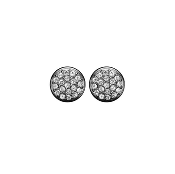 Christina Jewelry & Watches - Sparkling World Ørestikker - sort sølv 671-B42