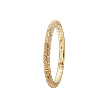 Christina Jewelry & Watches - Diamond Dust ring - forgyldt sølv  800-0.5.B