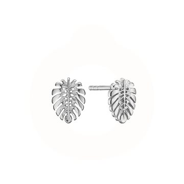 Christina Jewelry & Watches - Palm Leaf ørestikker - sølv 671-S88