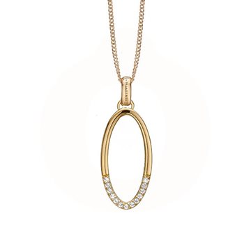 Christina Jewelry & Watches - Elegance vedhæng - forgyldt sølv 680-G73