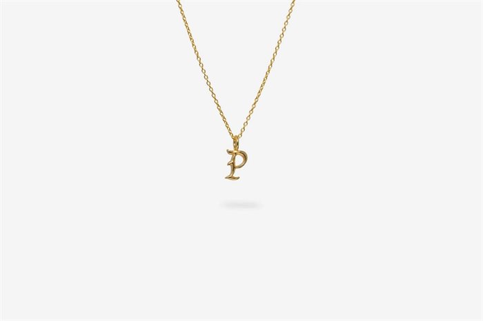 IX Studios - P Letter Charm 