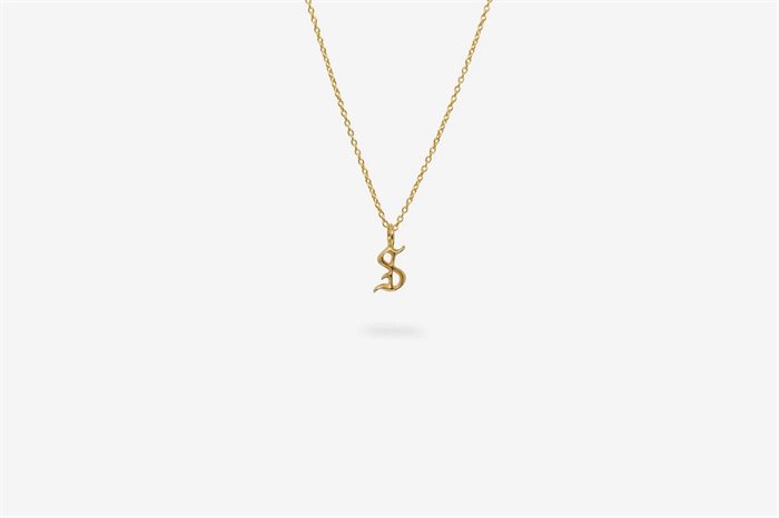 IX Studios - S Letter Charm 