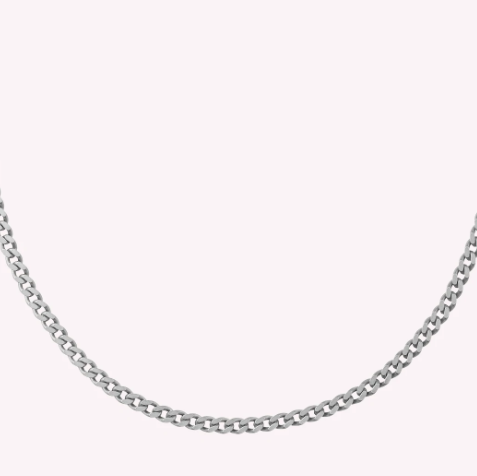 ByBiehl - Curb necklace silver