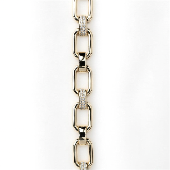 Nuran - Monaco Armbånd i 14kt Guld m. 0,54ct