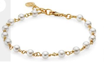 Izabel Camille - Miss Pearl Armbånd - Forgyldt