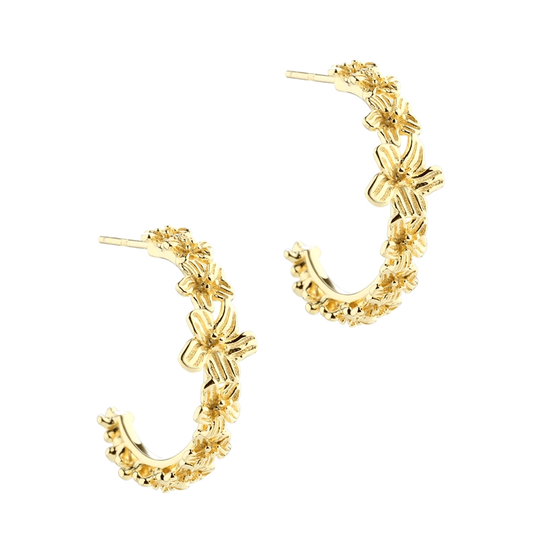 Aqua Dulce - Jasmin Big Hoops