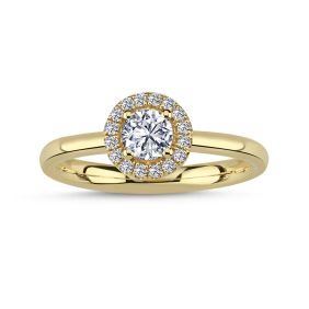 Bernadotte 14kt 0,52ct w/si ring