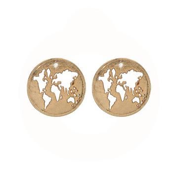 Christina Jewelry & Watches - The World ørestikker - forgyldt sølv 671-G78