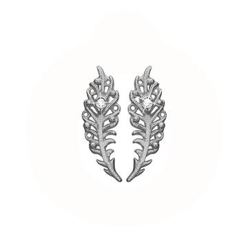 Christina Jewelry & Watches - Dancing Feathers ørestikker - sølv 671-S60