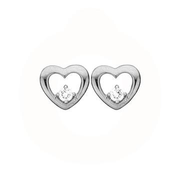  Christina Jewelry & Watches - Topaz Love ørestikker - sølv 671-S75