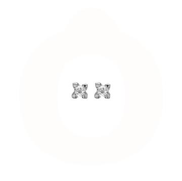 Christina Jewelry & Watches - ørestikker 0,06 carat - sølv 671-S76