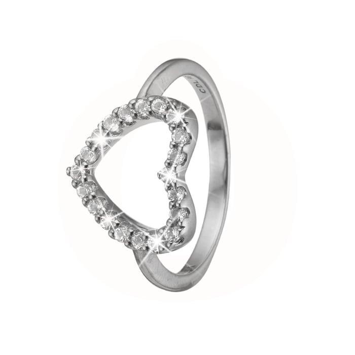 Christina Jewelry & Watches Topaz Heart - sterlingsølv 800-3.21.A