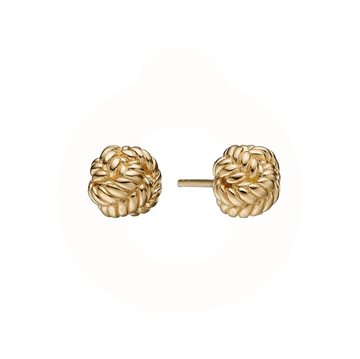 Christina Jewelry & Watches - Love Knot ørestikker - forgyldt sølv 671-G94