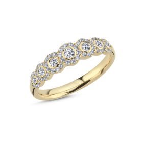 DUCHESS 14kt 0,57ct W/SI RING