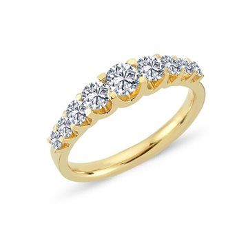 Nuran - Empire Ring m. i alt 0,75ct. W/si - 14kt Rødguld
