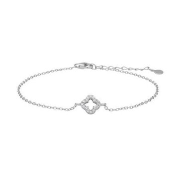 PAMELANOR Firkløver Armbånd - Joanli Nor - Sølv