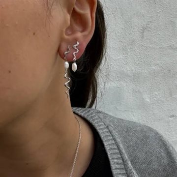 Izabel Camille - Vilma Earring lang - Sølv