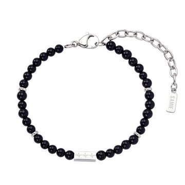 Samie - Neo Bracelet Black Onyx - Stål