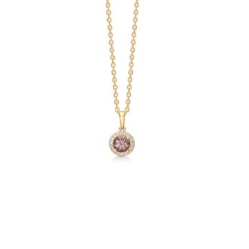 Mads Ziegler - Madeleine Vedhæng m.granat m. 0,04ct w/si