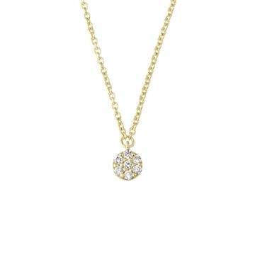 Nuran - Maggie Halskæde m. 0,06ct. W/Si - 14kt Rødguld