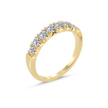 Nuran - Shimmer Ring m. 0,68ct. W/Si - 14kt Rødguld
