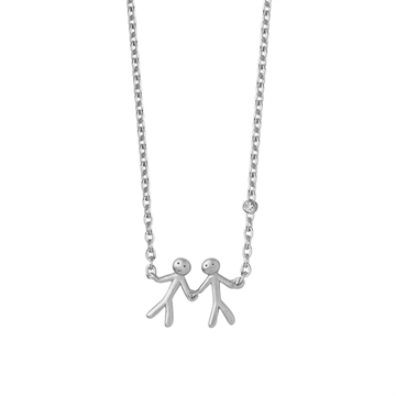 ByBiehl - Together My Love necklace Sterling Sølv